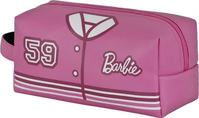 Zdjęcie produktu dla Karactermania Barbie Varsity Plus Brick kosmetyczka podróżna różowy różowy jeden rozmiar