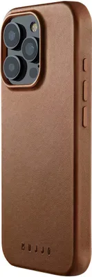 Produktbild von Mujjo Leather Case, Cover, Apple, iPhone 16 Pro, 15,5 cm (6.1"), Beige