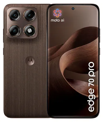 Zdjęcie produktu dla Motorola edge 70 pro , 17,2 cm (6.78"), 8 GB, 256 GB, 50 MP, Android 16.0, Drewno