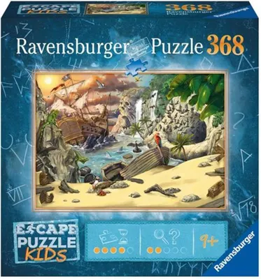 Immagine prodotto di Ravensburger - Puzzle di fuga 368 pezzi Bambini - Avventura piratesca