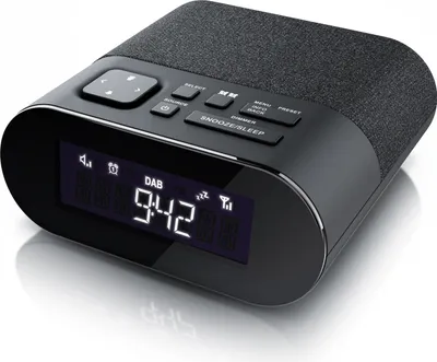 Produktbild von BEARWARE DAB+ Radiowecker - Küchenradio digital – FM und DAB / DAB + Radio mit je 20 Speicherplätzen – 16 Lautstärkestufen – Wecker – große Ziffern – 4 Helligkeitsstufen – Snooze – Abschalttimer