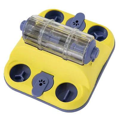 Produktbild von Hunde Leckerli Spielzeug,Lustiger Futterautomat mit langsamer Fütterung, interaktiver Leckerli-Spender für Hunde gegen Langeweile ,geistigen Anregung