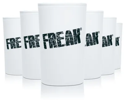 Produktbild von 6x Trojka Schnapsglas 2cl Satiniertes Shotglas Kurze Stamper Gläser Set Freak