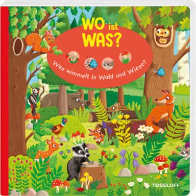 Zdjęcie produktu dla WO ist WAS? Was wimmelt in Wald und Wiese?
