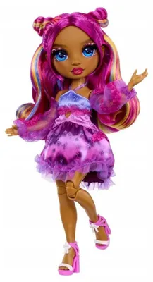 Produktbild von Rainbow High Be Dazzling Fashion Dolls- Noemie Violette (Purple), Modepuppe, Weiblich, 4 Jahr(e), Junge/Mädchen, Violett