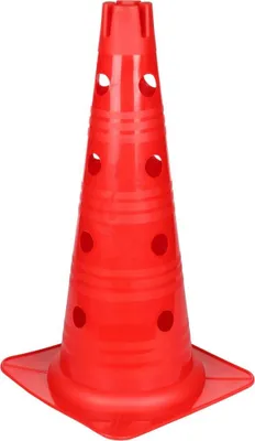 Produktbild von 4er Multipack VarioKegel mit Löchern rot 46 cm