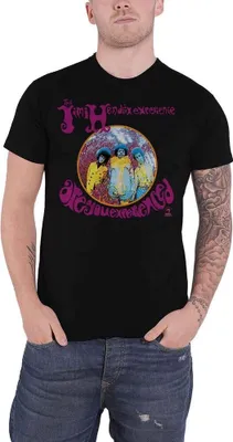 Obrázek produktu pro Jimi Hendrix - "Are You Experienced?" Tričko pro muže/dámy Uni RO2442 (XXL) (Černá)
