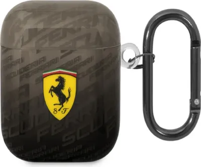 Produktbild von Ferrari Airpods Box Hülle AirPods 1 / 2 Gradient Collection schwarz