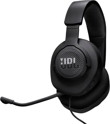 Produktbild von JBL Quantum 100M2 Gaming Headset mit präzisem Sound, 3.5-mm-Anschluss und abnehmbarem Mikrofon für PC, Konsole & Mobile