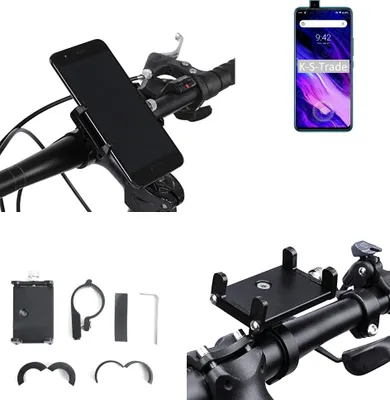 Produktbild von K-S-Trade Handyhalterung für das Fahrrad kompatibel mit UMIDIGI S5 Pro Halter Lenkstange Fahrradhalterung Motorrad Bike Mount Befestigung Smartphone