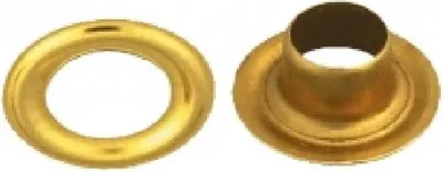 Image de 25 oeillets laiton Ø 8 mm