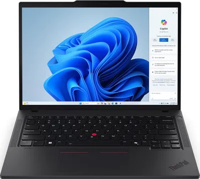 Image de Lenovo ThinkPad T14 5e génération 21ML - Charnière à 180° - Intel Core Ultra 5 135U - Windows 11 Pro - Carte graphique Intel - 16 Go de RAM - SSD de 512 Go avec cryptage TCG Opal 2, NVMe - 35,6 cm (14 pouces)