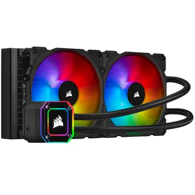 Produktbild von Corsair iCUE H115i Elite Capellix - Prozessor-Flüssigkeitskühlsystem - (für: LGA1156, AM2+, AM3, LGA1155, LGA2011, LGA1150, LGA2011-3, LGA1151, AM4, LGA2066, sTR4, sTRX4, LGA1200)