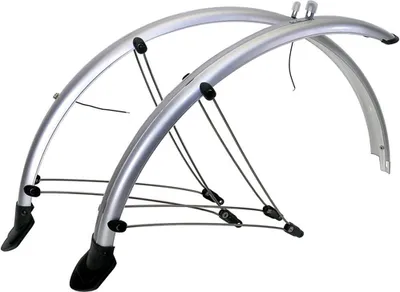 Produktbild von Blatníky M-Wave 28" šíře 45mm + dynamo kabely stříbrné servisní balení