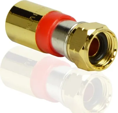 Produktbild von PremiumX Kompressionsstecker XCon G2 F-Kompressionstecker 7,5mm für SAT Kabel Koaxialkabel 120db 130db 135db