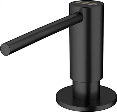 Immagine prodotto di FRANKE Distributore di detersivo ATLAS in acciaio inox INDUSTRIAL BLACK con volume di riempimento di 350 ml / Dispenser / Distributore di sapone / Accessori