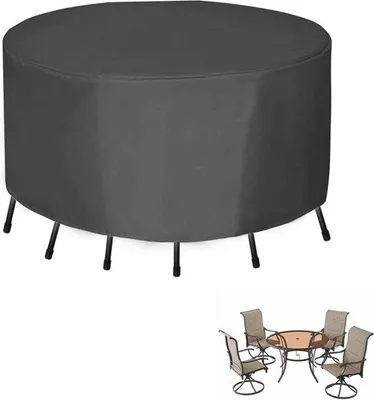 Produktbild von Wasserdichter runder Tischbezug 108x70cm für Outdoor
