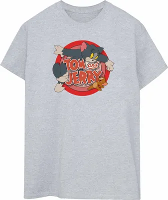 Produktbild von Tom and Jerry - "Classic Catch" T-Shirt für Herren BI1350 (3XL) (Grau)