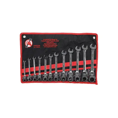 Obrázok produktu pre BGS technic Ratchet Combination Wrench Set, 1,85 kg