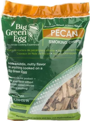 Obrázok produktu pre BIG GREEN EGG Drevené štiepky na údenie - pekanové orechy