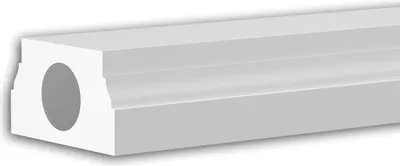 Produktbild von Profhome 474101 Vollbalustrade Fußlauf Außenstuck Balustrade Fassadenelement 3 m
