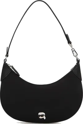 Obrázok produktu pre KARL LAGERFELD IKON NYLON HALFMOON SHB Čierna