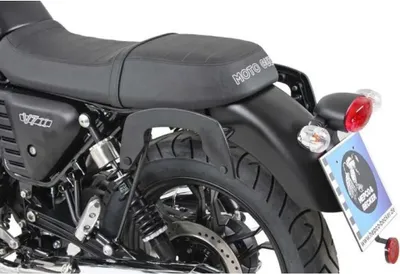 Produktbild von Hepco Becker C-bow Moto Guzzi V 7 Ii 2015-2016 Satteltaschenhalterung Silber Silber One Size