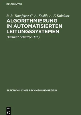 Produktbild von Algorithmierung in automatisierten Leitungssystemen