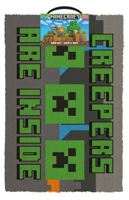 Produktbild von Pyramid Minecraft Fußmatte Creepers Need Hugs multicolor Standard