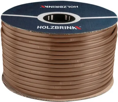 Produktbild von HOLZBRINK Tropfschlauch 5/8" 16mm zur Bewässerung Perlschlauch selbstreinigend, für jedes Gefälle, Profi, 100m, HTS01-P