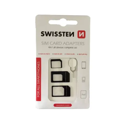 Produktbild von adaptér 3v1 microSIM/nanoSIM-Kartenadapter