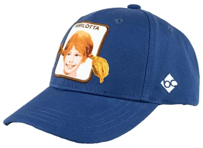 Produktbild von Bavarian Caps Kinder Caps , Pippilotta Stickpatch - Blau
