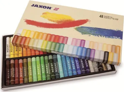 Zdjęcie produktu dla HONSELL 47448 Pastele olejne JAXON 47448 Pudełko kartonowe 48 szt