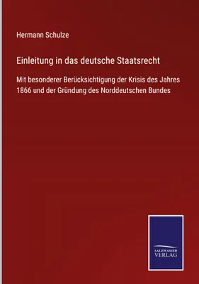 Produktbild von Einleitung in das deutsche Staatsrecht