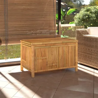 Produktbild von vidaXL Zahradní truhla 90x52x55 cm Bamboo