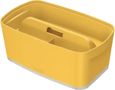 Obrázek produktu pro Leitz 52670019, Skladovací krabice, Žlutá, Obdélníkový, Plast, Jednobarevný, Žlutá