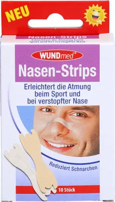 Immagine prodotto di WUNDmed® 02-096 WUNDmed® Pflaster Nasen-Strips 02-096 beige 1,9 x 6,6 cm, 10 St.