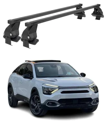 Produktbild von Menabo Dachträger Grundtäger für Citroen C4 2020-2025 50kg Stahl Schwarz 2 tlg, KI-generiertes Bild