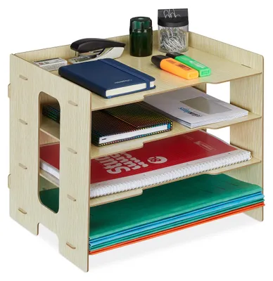 Obrázok produktu pre Organizér na stôl s úložnými priehradkami RD42750, béžová