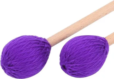Nylonhämmer für Xylofon und Marimba - Langlebige Stöcke für Musiker, Kinder und Amateure (Lila)