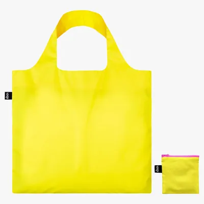 Produktbild von Loqi - NEON Yellow / Gelb - Einkaufstasche, Tasche