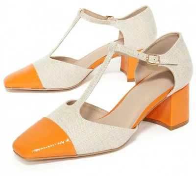 Produktbild von Montevita Zweifarbiger High Heel mit geschlossener Ferse und Spitze