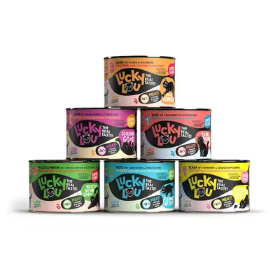 Image de Lucky Lou 055122, Adultes, Toutes races, Ovins, Boeuf, Poulet, Canard, Dinde, Sanglier, 200 g, Sans céréales