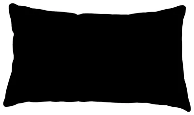 Produktbild von Kissenbezug Kissenhülle 40x80 cm Uni Wende anthrazit grau schwarz Microfaser