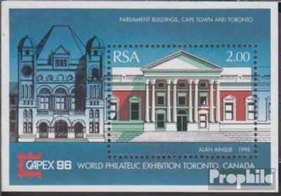 Produktbild von Briefmarken Südafrika 1996 Mi Block44 (kompl.Ausg.) gestempelt Briefmarkenausstellung
