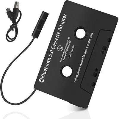 Produktbild von Bluetooth Kassettenkonverter,Kassetten Adapter mit AAC/MP3/SBC, wiederaufladbar