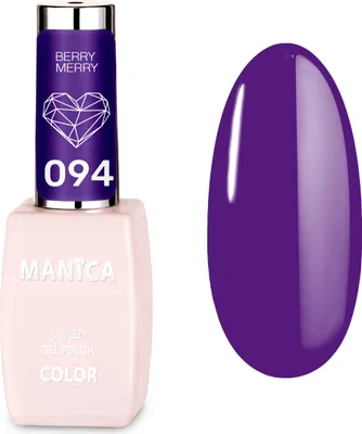 Obrázok produktu pre Manica LED/UV hybridný lak na nechty 10 ml – Berry Merry – 094