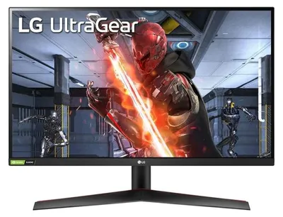 Produktbild von LG 27GN60R-B, 68,6 cm (27"), 1920 x 1080 Pixel, Full HD, 1 ms, Schwarz
