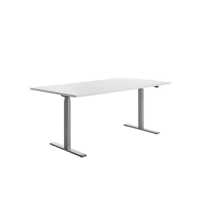 Produktbild von Topstar Sitz-/Steh-Schreibtisch, (B)1.800 mm elekt. höhenverstellbar Weiss