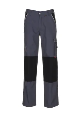 Immagine prodotto di Pantaloni con cintura in vita Canvas 320 grigio/nero taglia 46